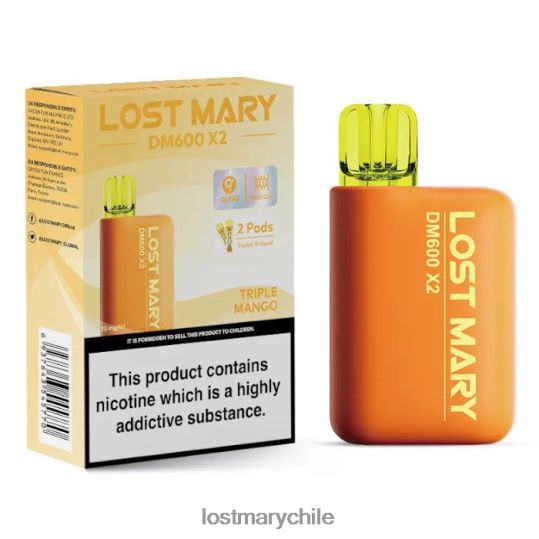 vape desechable perdido mary dm600 x2 mango triple - LOST MARY sale 4RXB0R199