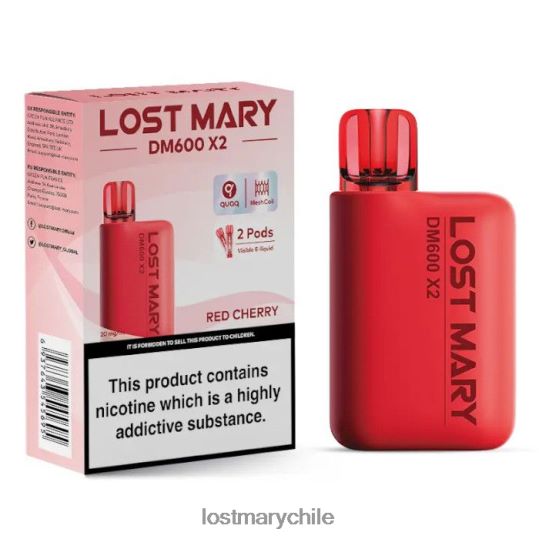 vape desechable perdido mary dm600 x2 rojo cereza - LOST MARY vapes online 4RXB0R198