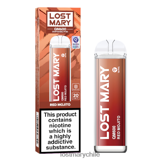 vape desechable perdido mary qm600 mojito rojo - LOST MARY vape flavors 4RXB0R164